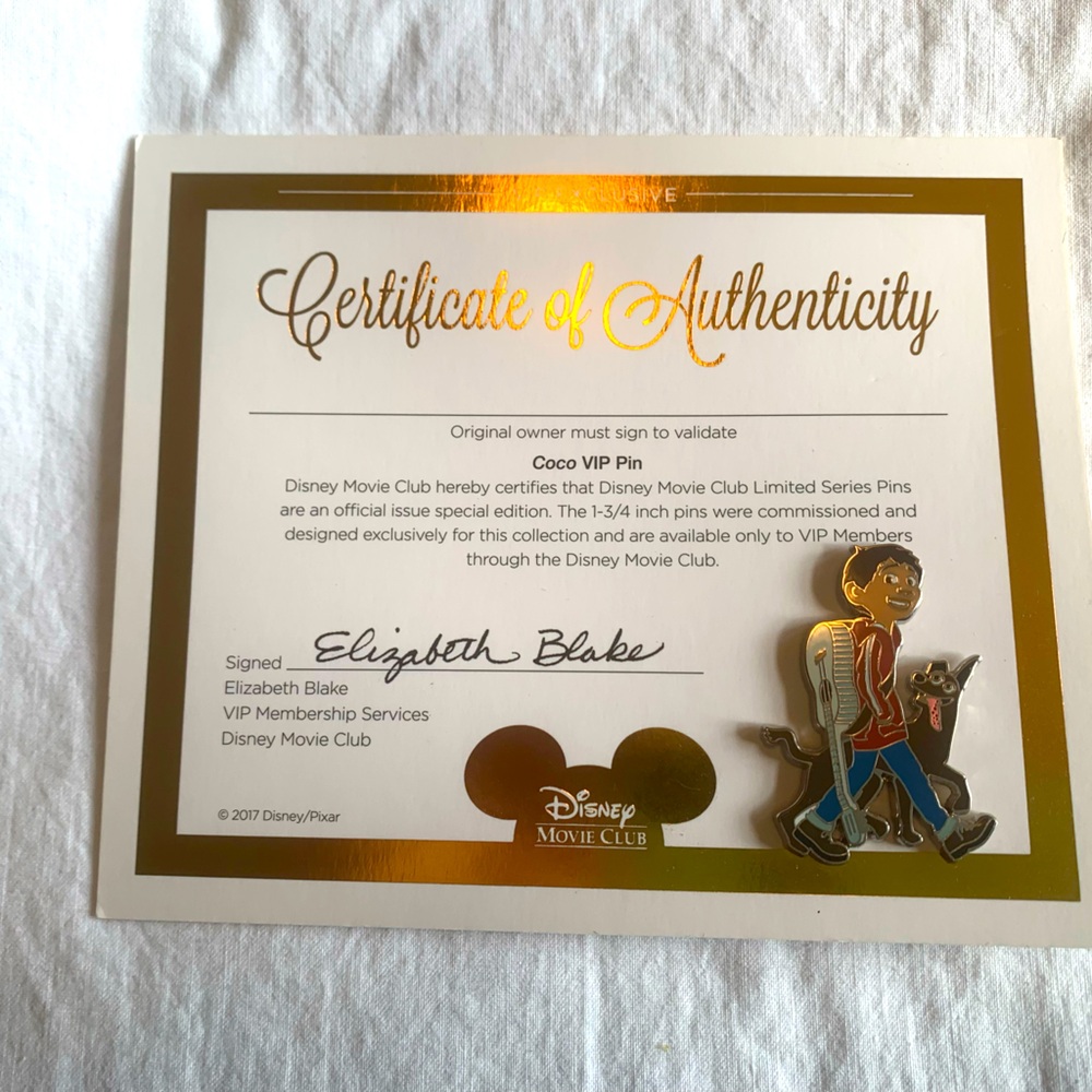 Miguel from Coco Disney Pin